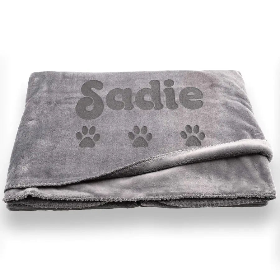 Personalized Extra Large Dog Blanket