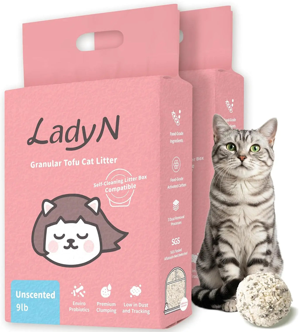18 lb Granular Tofu Cat Litter
