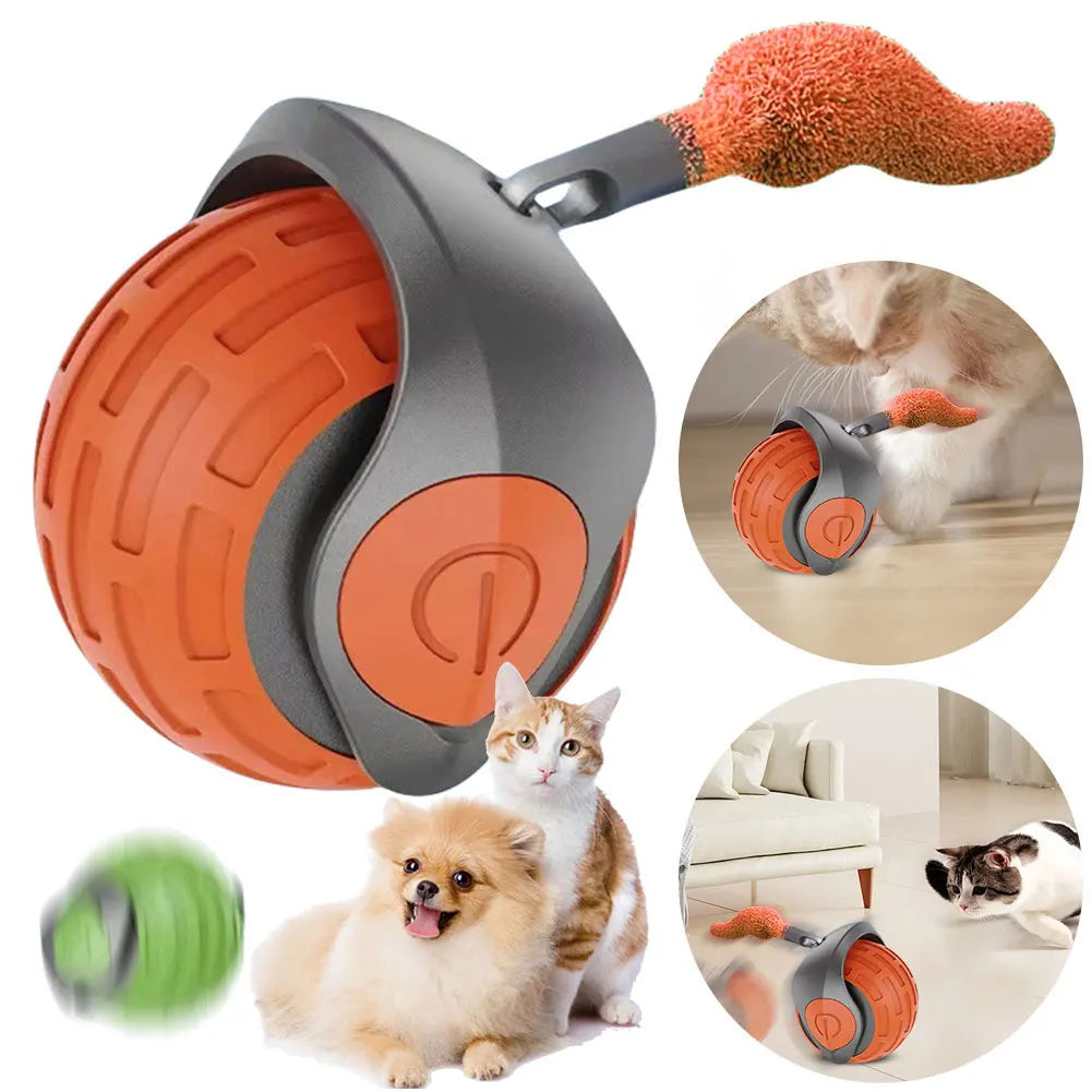 Rechargeable Smart Pet Rolling Ball