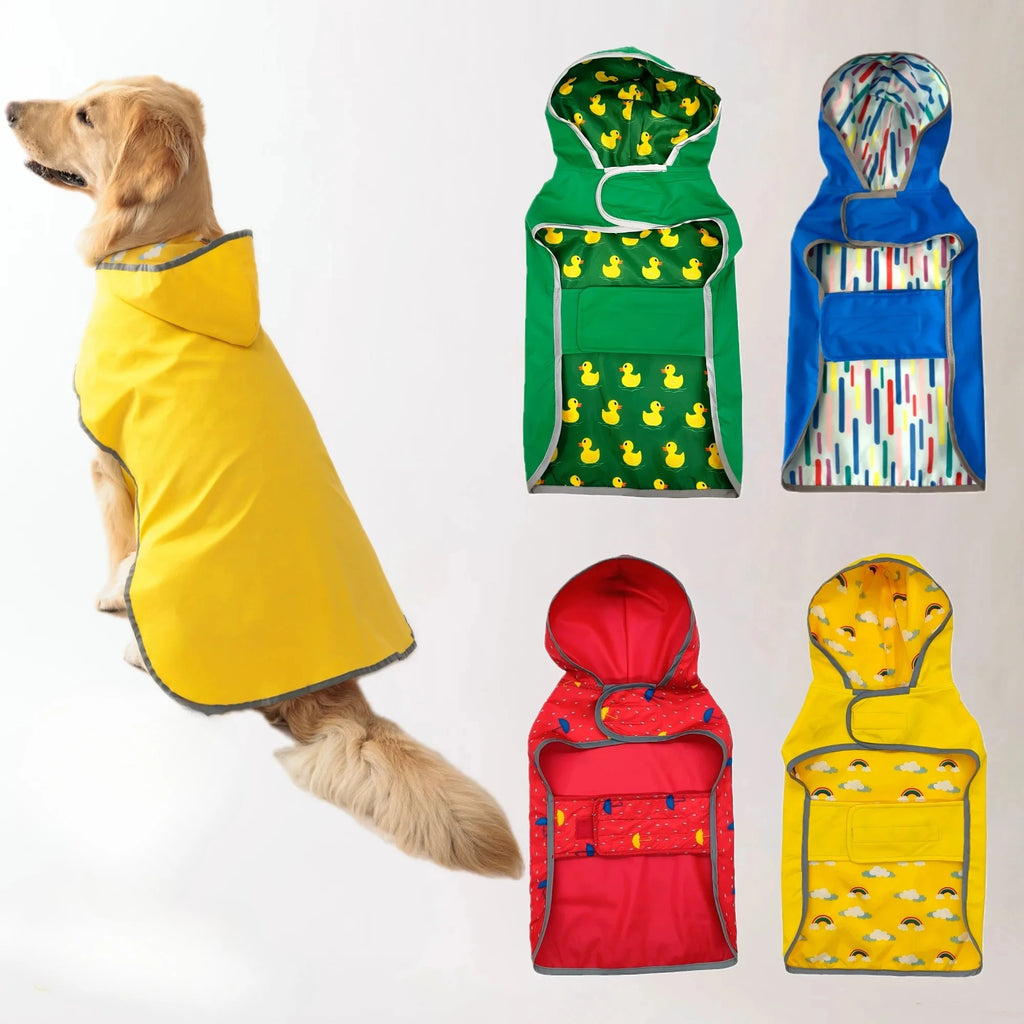 Reversable Double-Layer Raincoat