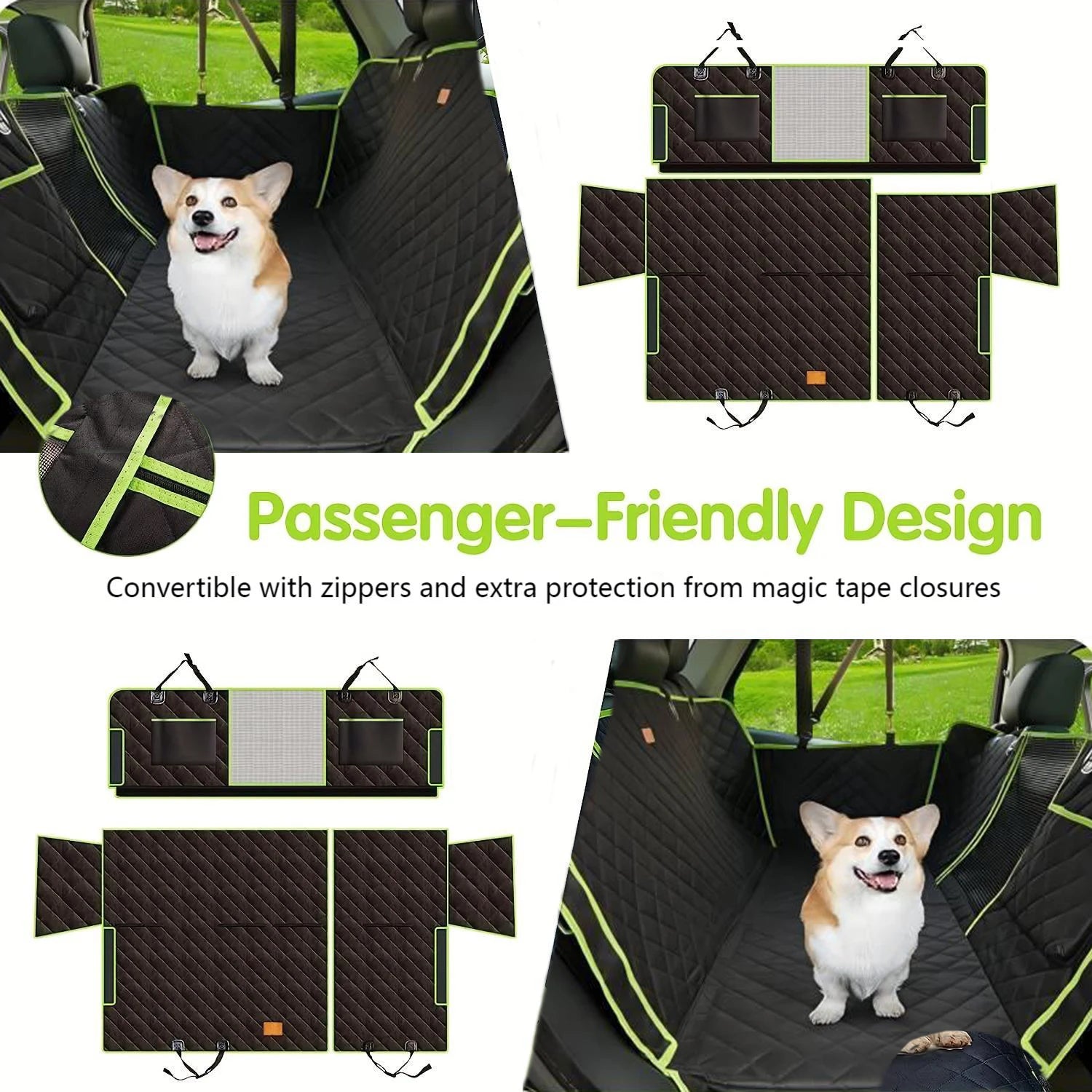 Waterproof Stain Resistant Rear Car Seat Protector