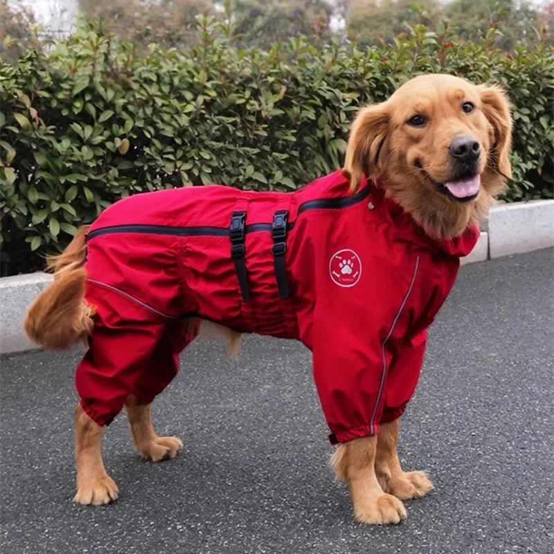 Waterproof Reflective Dog Rain Coat