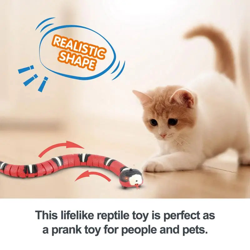 Smart Sensing Snake Interactive Pet Snake