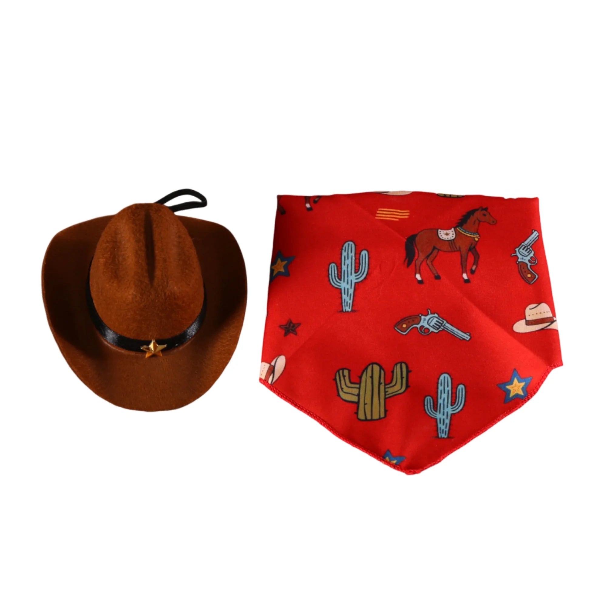 Vintage Dog Cowboy Costume