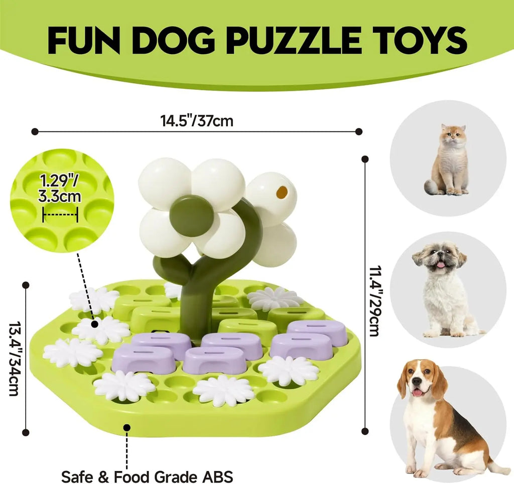 Dog Treat Puzzle Feeder