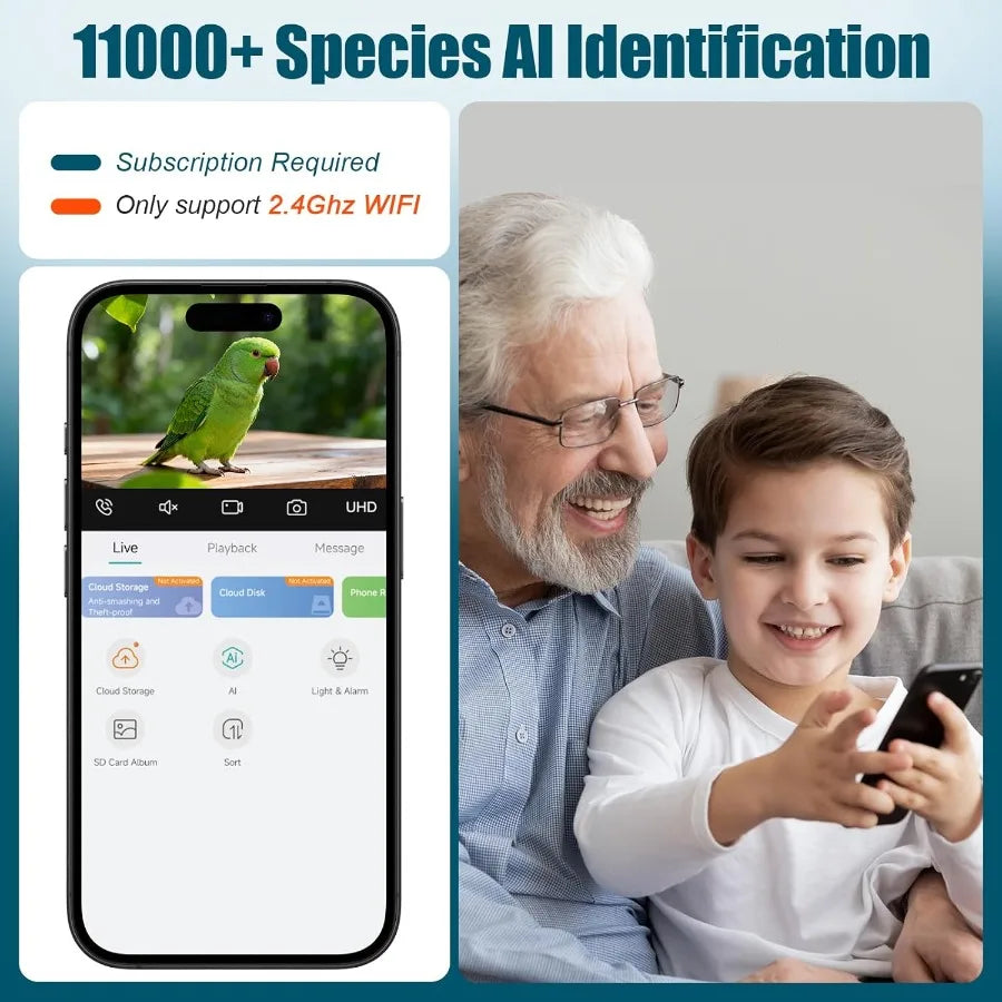 Smart Bird Feeder with Camera