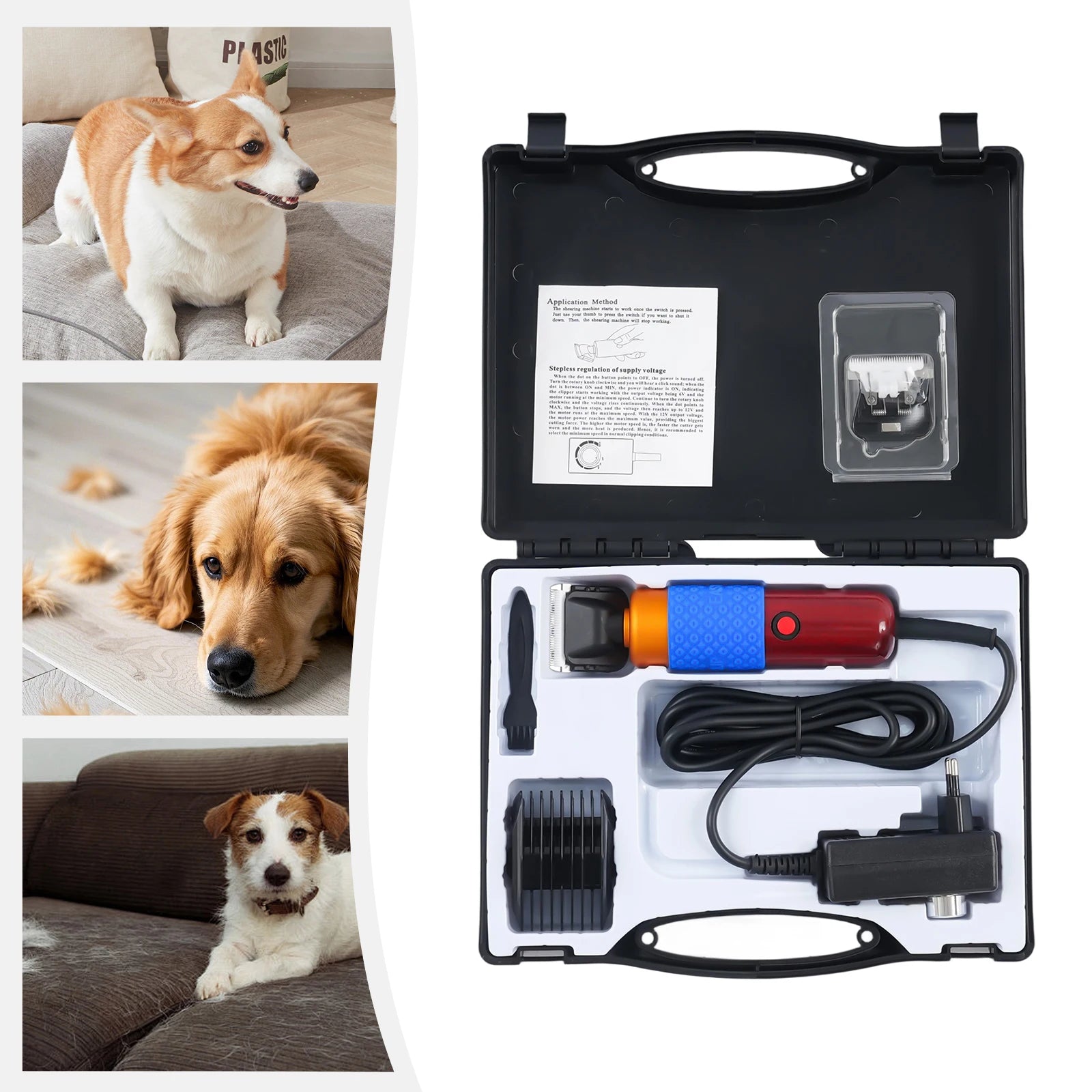 36W Professional Dog or Cat Clipper