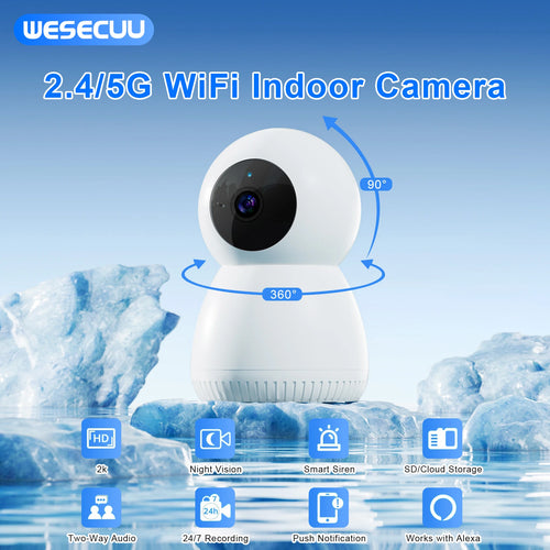 2K Pet Camera with Phone App