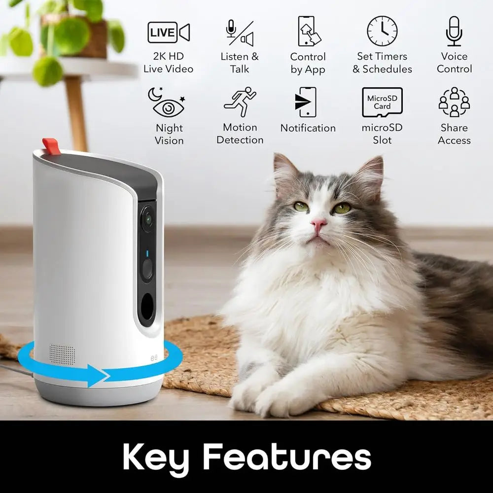 Automatic Pet Treat Feeder