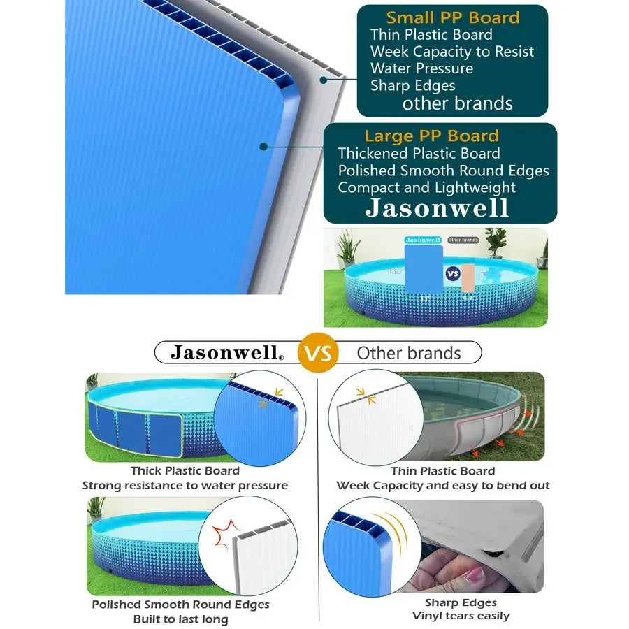 Foldable Hard Plastic Dog & Kiddie Pool
