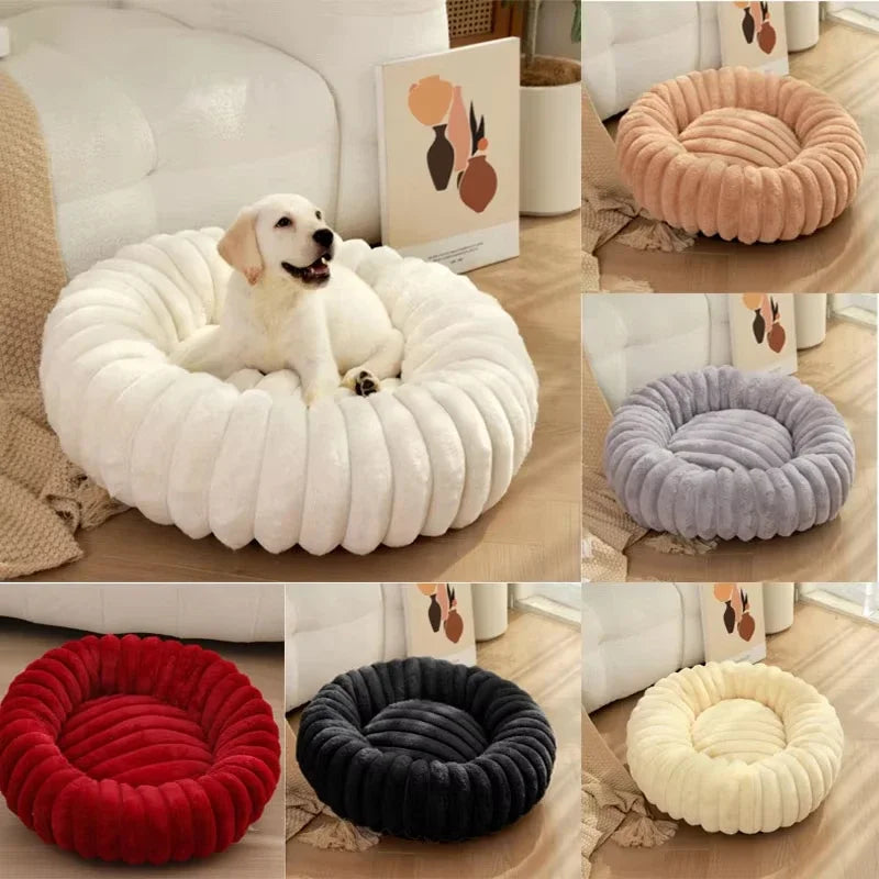 Round Super Soft Pet Bed