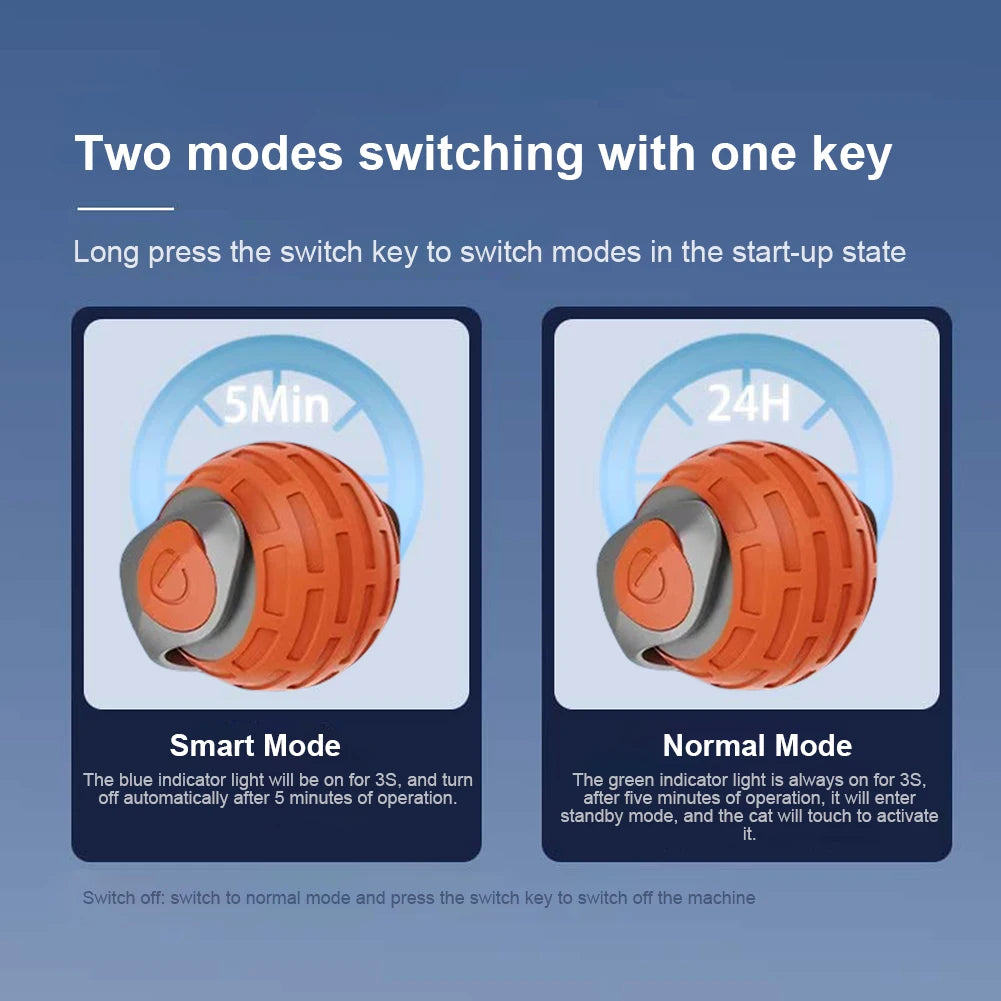 2 Modes Smart Pet Electric Ball