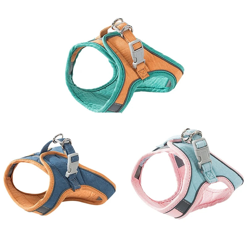 Breathable Small Reflective Pet Harness