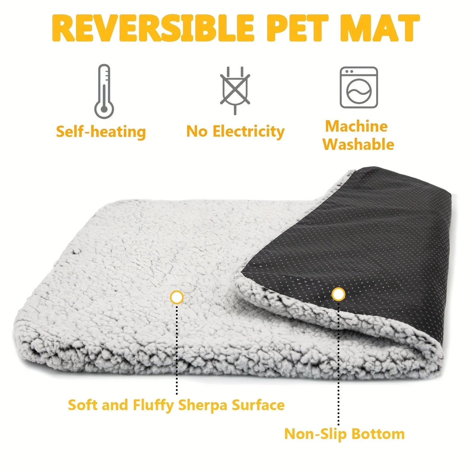 Self-Heating Pet Blanket