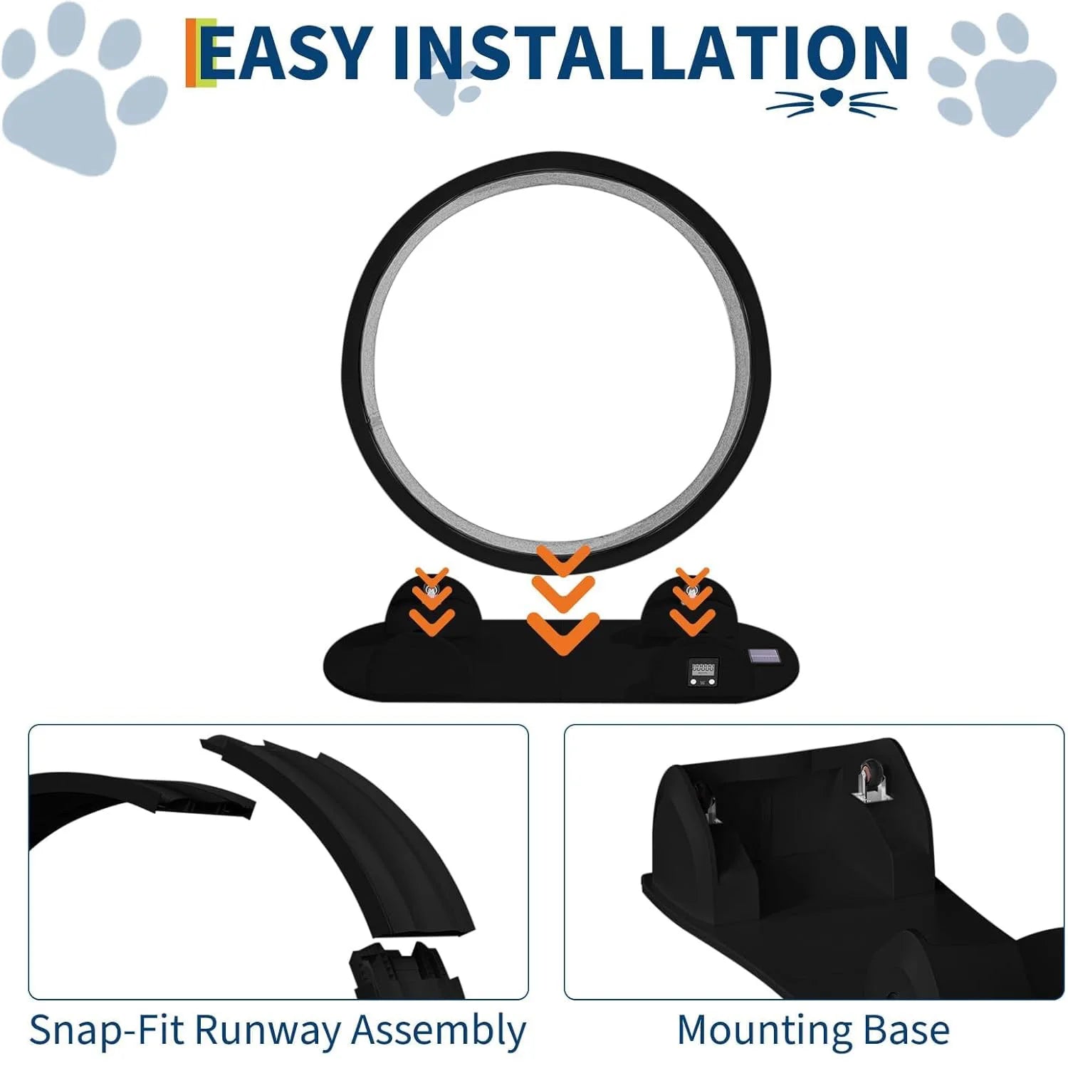 45" Treadmill For Cats With Smart Pedometer