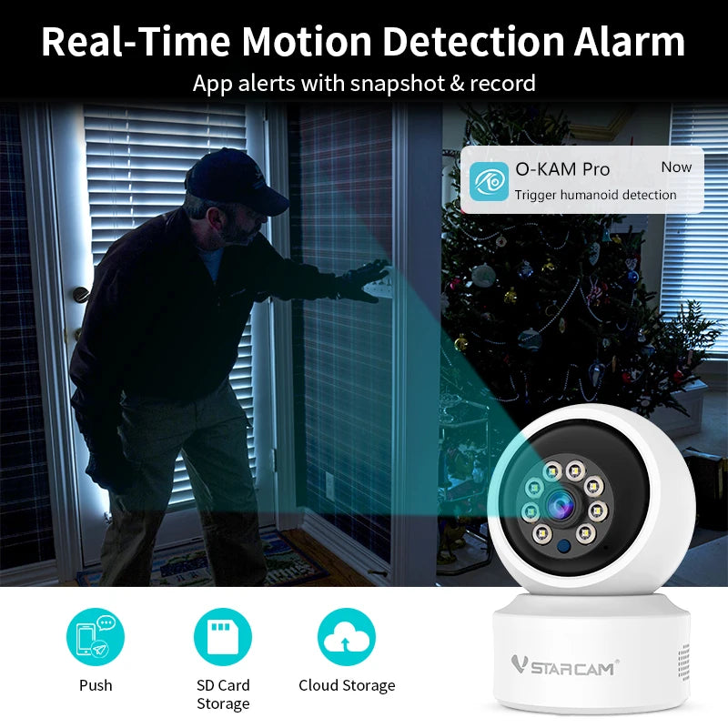 Indoor Wireless Two-way Audio Pet Camera