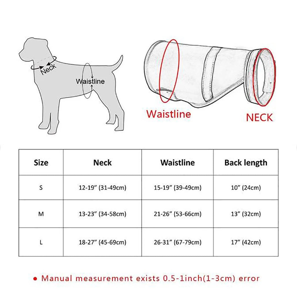 Reflective Fluorescent Dog Safety Vest