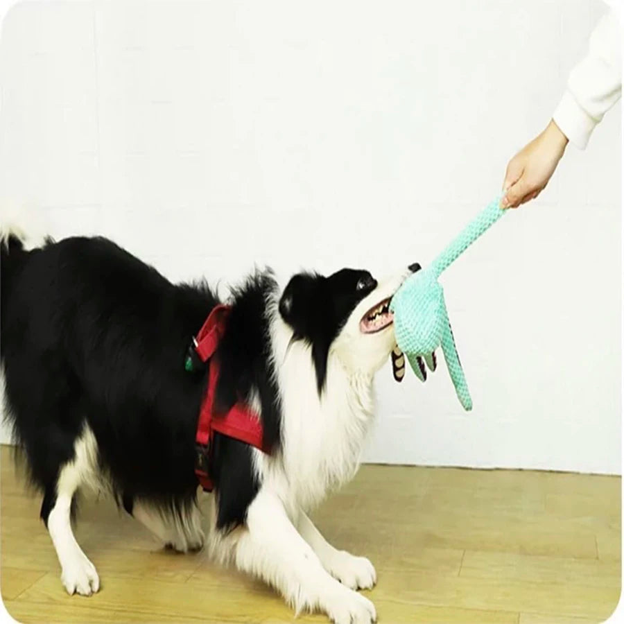 Fun Squeaky Octopus Dog Toy