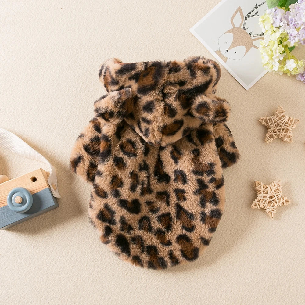 Leopard Dog Hoodie