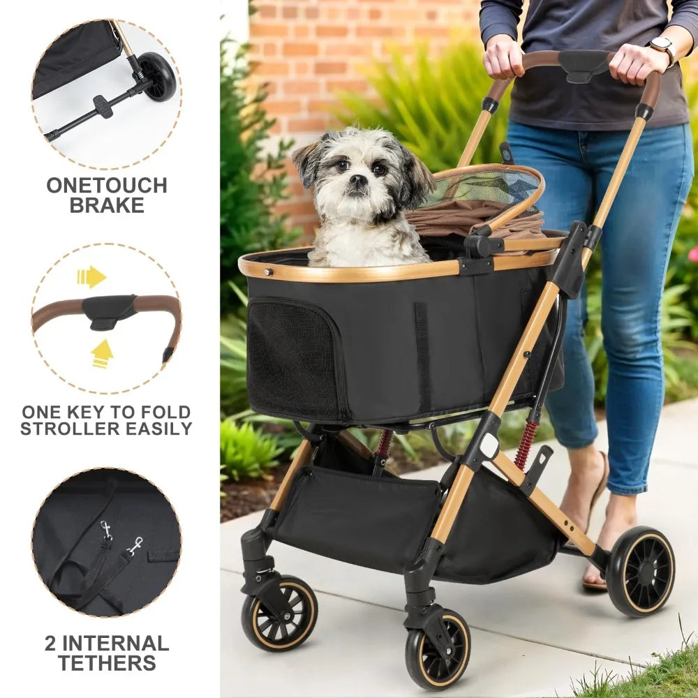Folding Pet Stroller