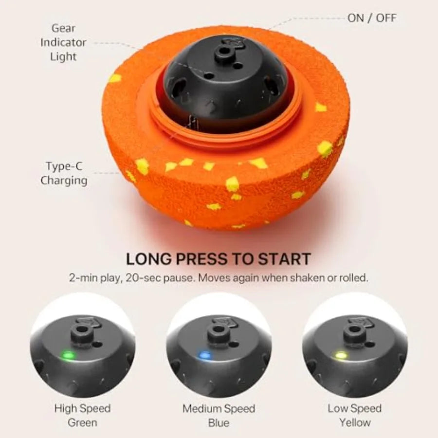 Smart Bouncing Interactive Waterproof Dog Ball