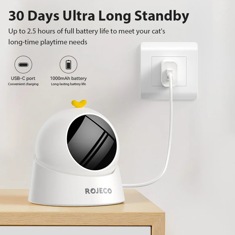 Interactive 360° Cat Laser Toy