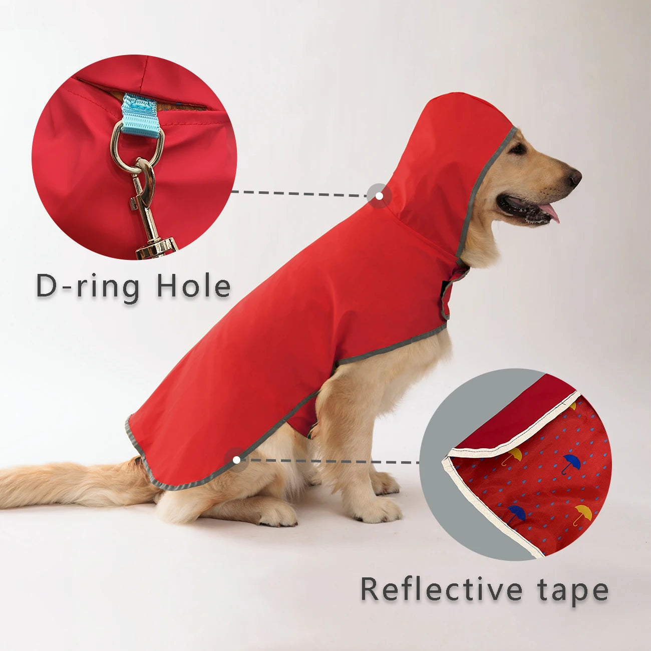 Reversable Double-Layer Raincoat