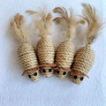 Hemp Rope Feather Mouse Cat Toy 🐱