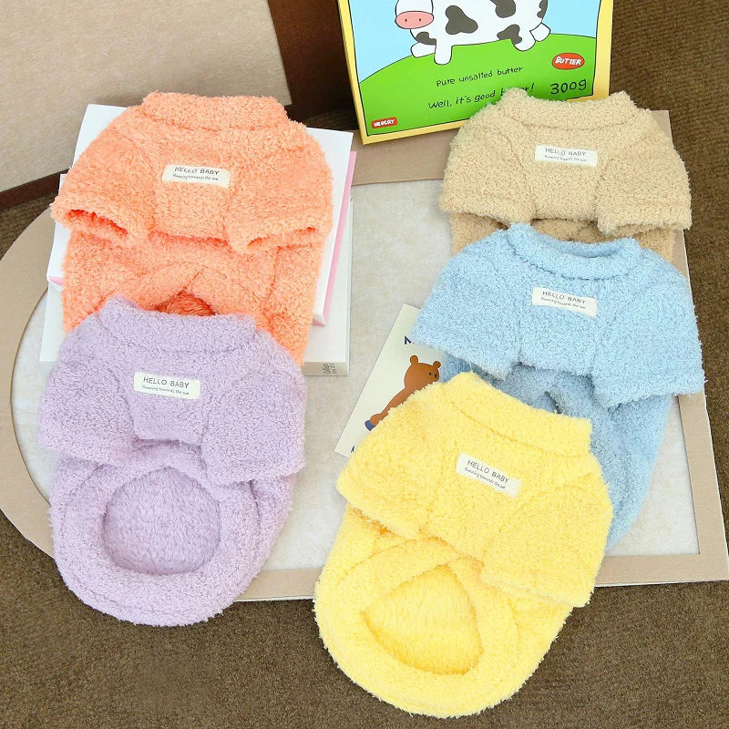 Fleece Dog Sweater