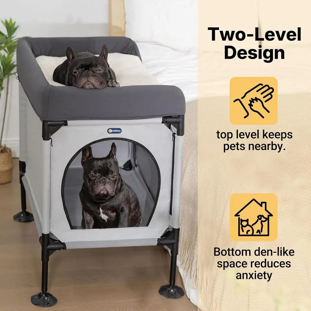 Two-Tier Luxury Pet Bed