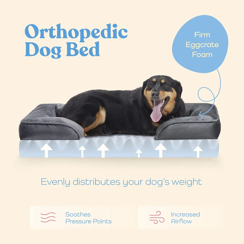 Waterproof Pet Sofa with Removable Cover