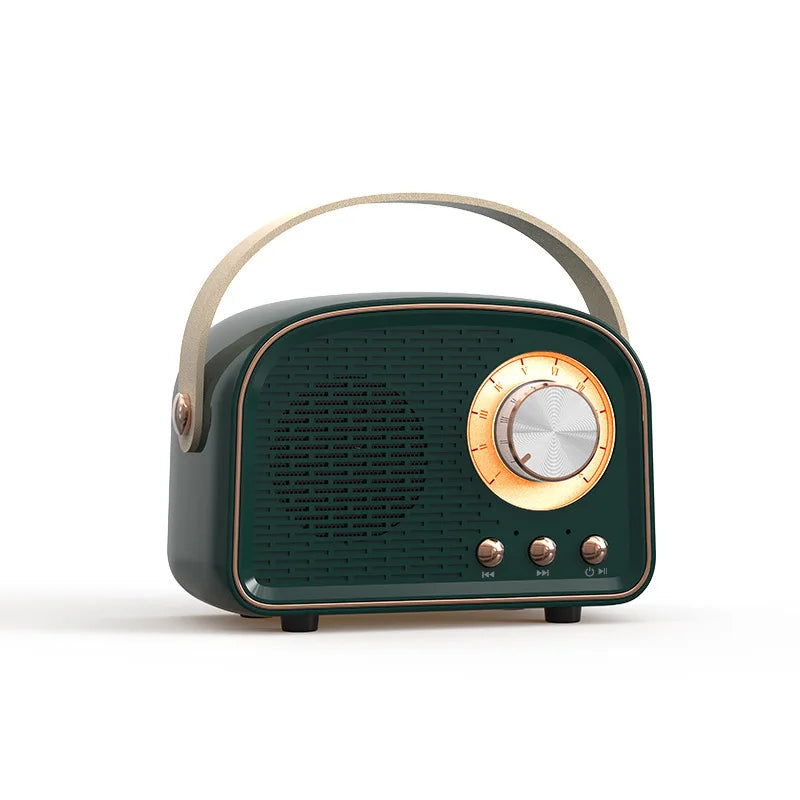 FM Radio Retro Bluetooth Speaker