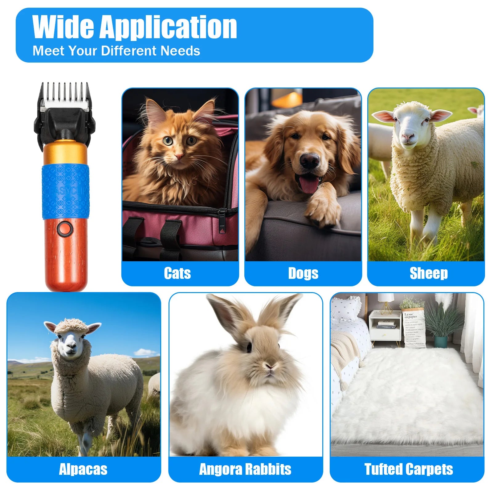 36W Professional Dog or Cat Clipper